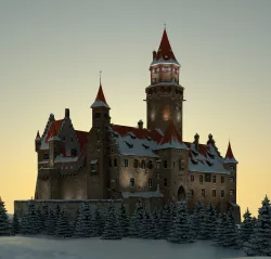 Castle 3D model