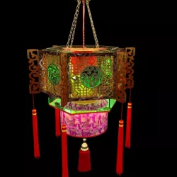 Chinese palace lantern 3D model
