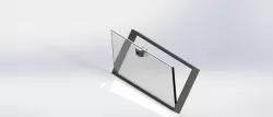 City Bus flush hopper window
