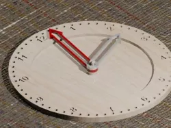Clock Manipulative