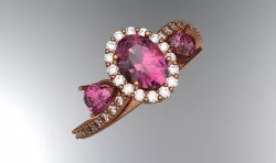 Cluster ring 3D model