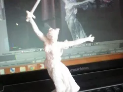 Copy of sculpture "Motherland calls"