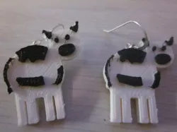 Cow Earrings