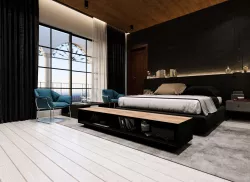 Cozy Bedroom And Bathroom 3D model