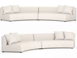 Cue Curve Sofa 3D model