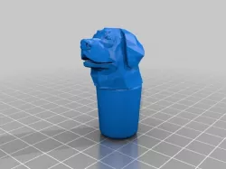 Dog Head Wine Stopper