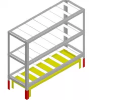 Drum oil storage with drain