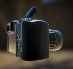 DSLR Camera 3D model