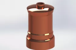E27 Copper Lamp Holder
