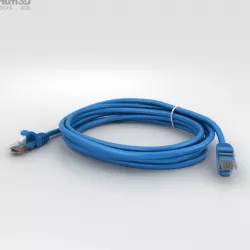 Ethernet Cable 3D model