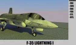 F-35 Lightining I 3D model