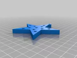Fancy 5 point star