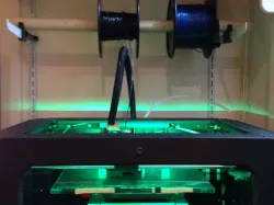 Filament Mount for Single Slot shelf Brackets