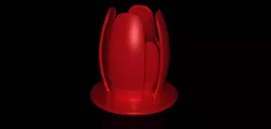 Fire Torch Light Bulb