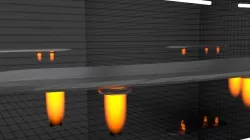 Flying Table Low-poly  3D model