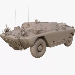 FUG OT 65 Clay Mental Ray 3D model