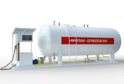 gas station  3D model