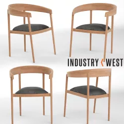GEORGE ARMCHAIR Industry West 3D model