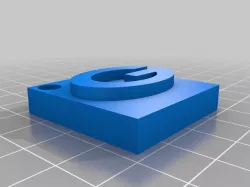 Georgia Keychain Tile