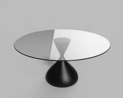 Glass table new design 2