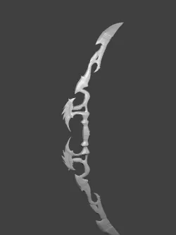 GLAVE BOW 3D model