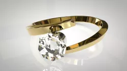 gold Ring 3D model