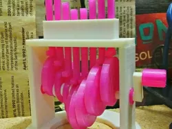 Handle and Cam-spacers for Mechanical Pseudo Sin Wave