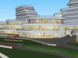 High-rise residence 3 3D model