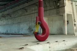 Hook with locking system