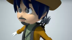 Hunter 3D model