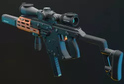 Kris Vector 3D model