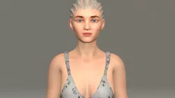 Kristabell Low-poly  3D model