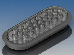 LED Strobe Light Clear
