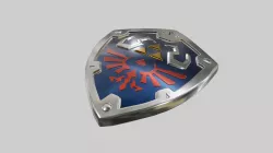 Legend of Zelda - Hylian Shield Low-poly  3D model