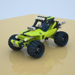 lego city great vehicles desert rally racer 60218 building kit 3D ...