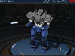 Light Mech Spectre Low-poly  3D model