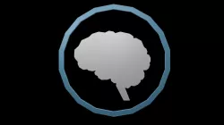 Low poly brain symbol Low-poly  3D model