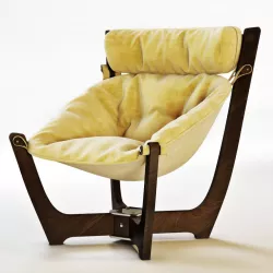 Luna chairs 3D model