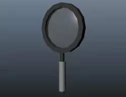 Magnifying Glass Low-poly  3D model