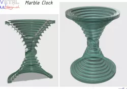 Marble Clock