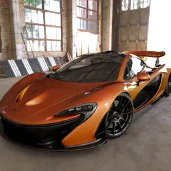 McLaren P1 3D model