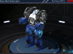 Medium Mech Shadow Spirit Low-poly  3D model