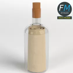 Message in a bottle 2 3D model