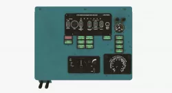 Mi-8MT Mi-17MT Left Overhead Panels Board Russian Low-poly  3D model
