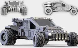Military Buggy  3D model