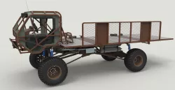 Mongo Heist Truck from movie Fast and Furious 5 3D model