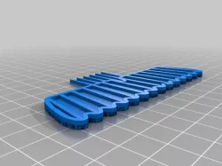 Movember Stache Combs