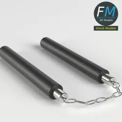 Nunchaku 3D model