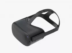 Oculus Quest VR Headset 3D model