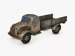 Opel Blitz Low-poly  3D model